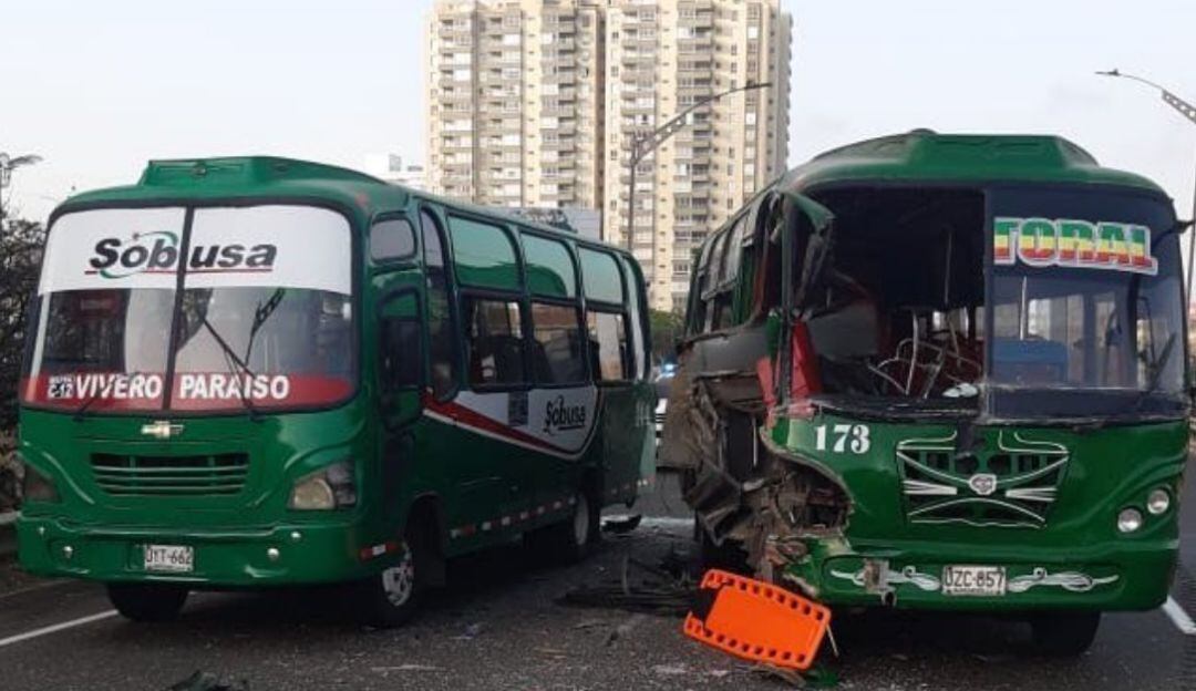 Accidente en la circunvalar