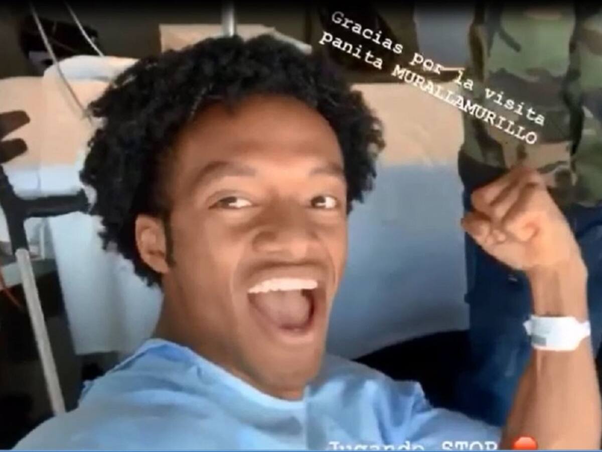 Murillo visitó a Cuadrado tras la operación del jugador de la Juventus