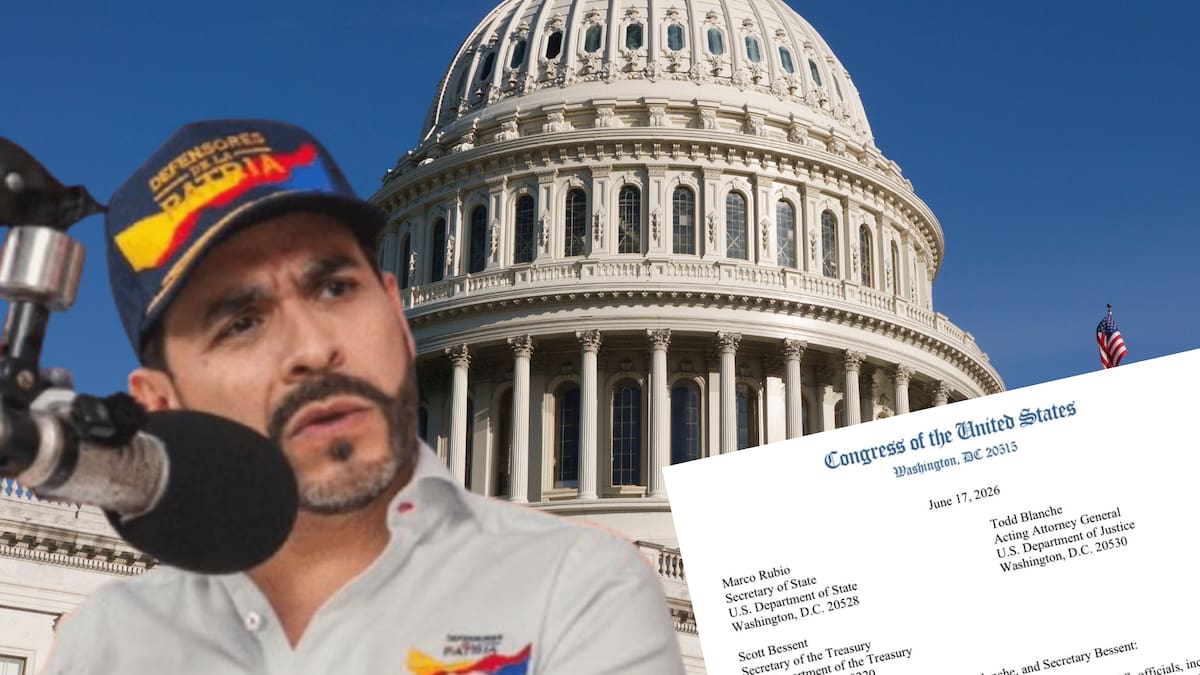 Congresistas demócratas piden al Departamento de Justicia investigar a candidato De la Espriella