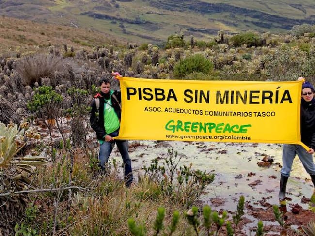 Greenpeace advierte que la minería sigue amenazando el agua en el páramo de Pisba, Boyacá
