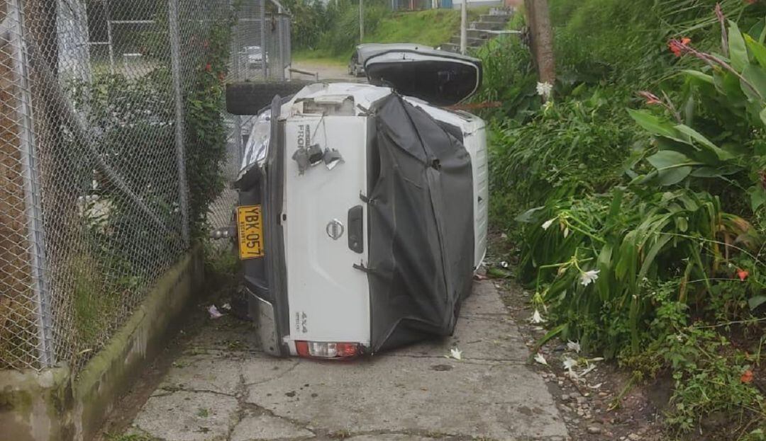Foto: Cuerpo Oficial de Bomberos Manizales. 