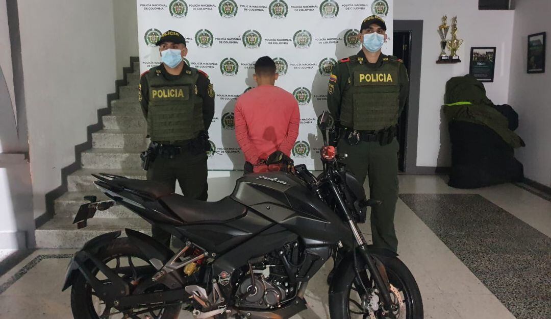 Foto: Policía Metropolitana de Manizales.