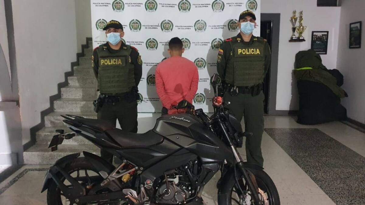 Capturaron a presunto ladrón de motocicletas en Villamaría