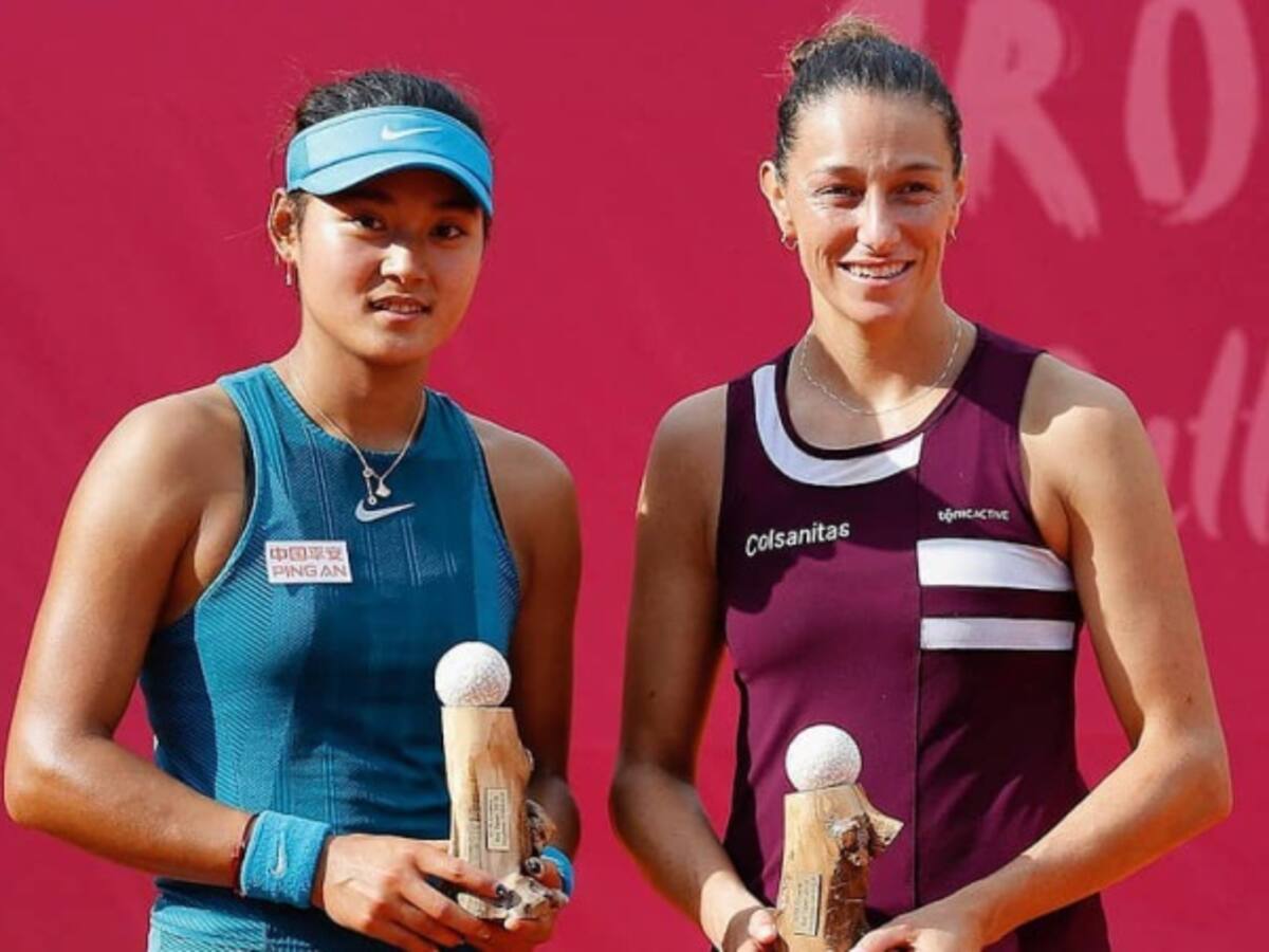 Mariana Duque, campeona en dobles del WTA de Bol, Croacia