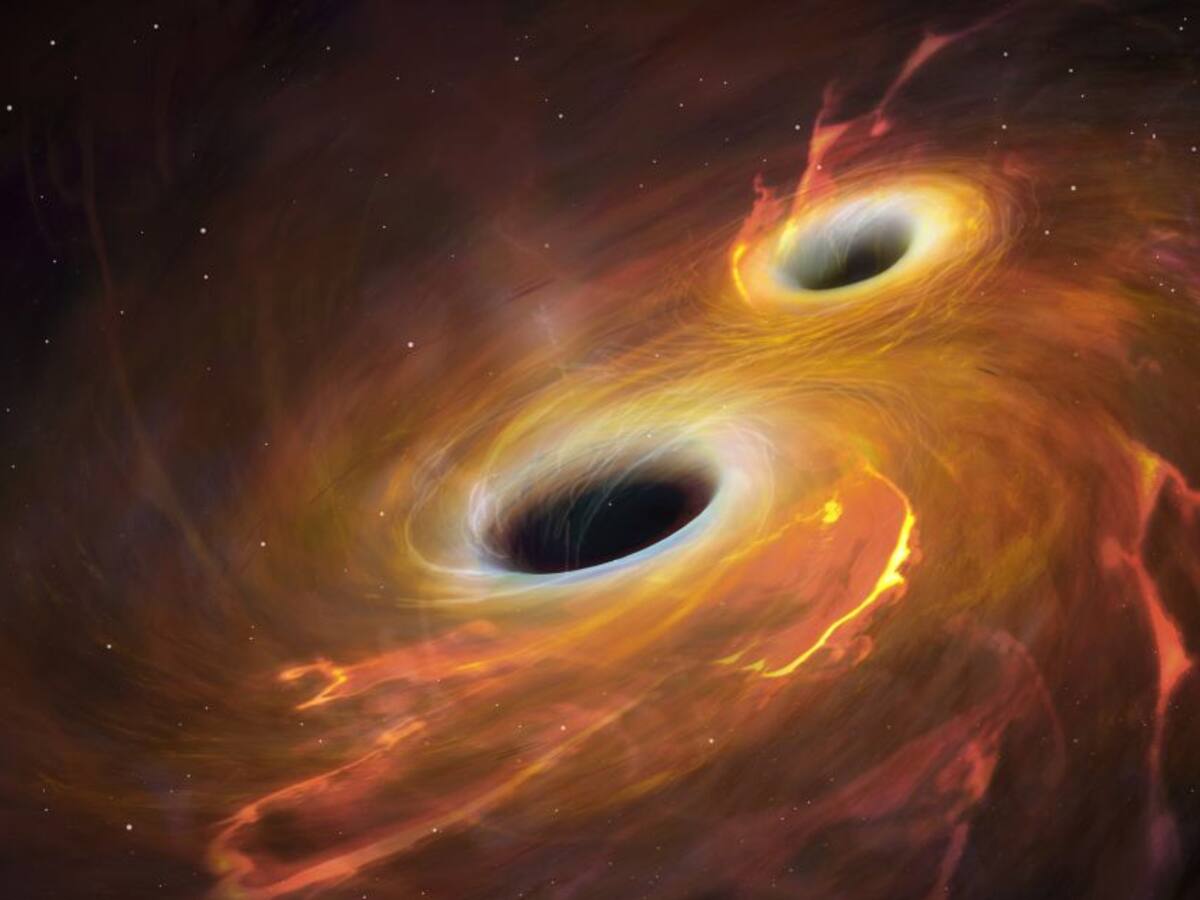 Descubren 100 agujeros negros en el centro de un cúmulo estelar