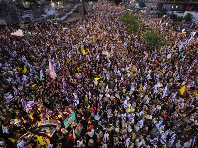 Gobierno debe lograr acuerdo para liberación de secuestrados: líder de protestas en Israel
