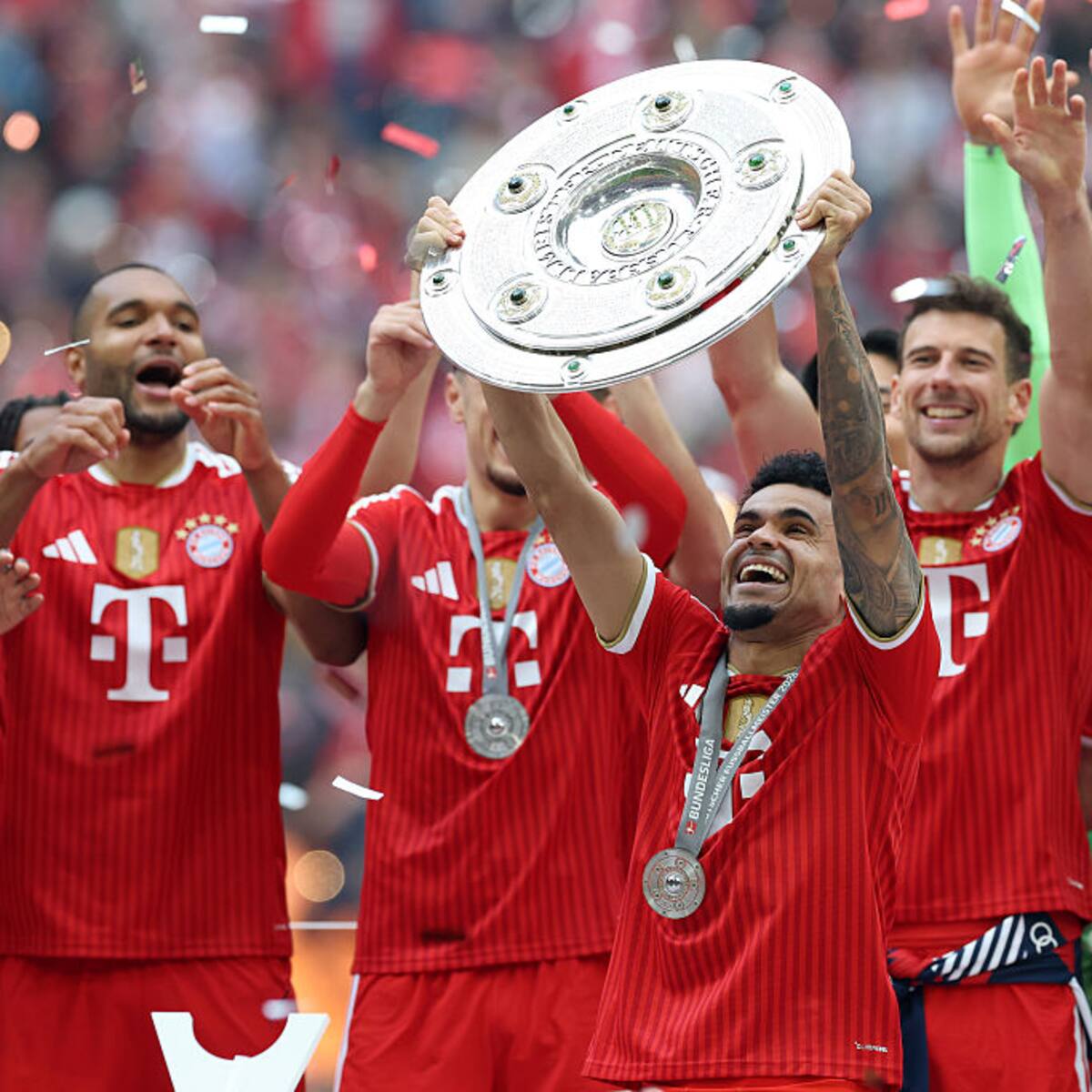 Luis Díaz, coronado campeón de la Bundesliga: aportó asistencia en último partido del Bayern