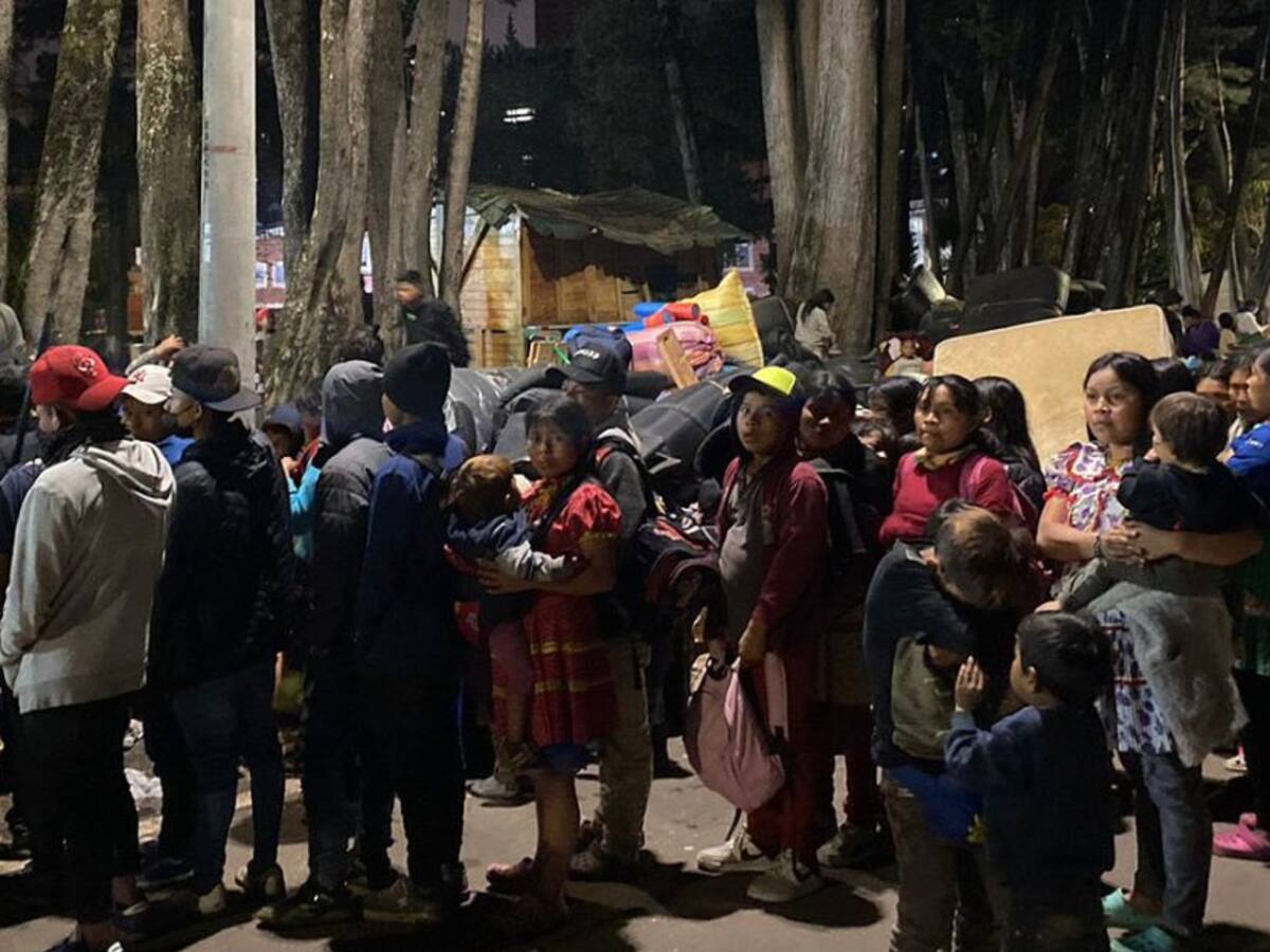 Después de ocho meses, comunidad Embera salió del Parque Nacional