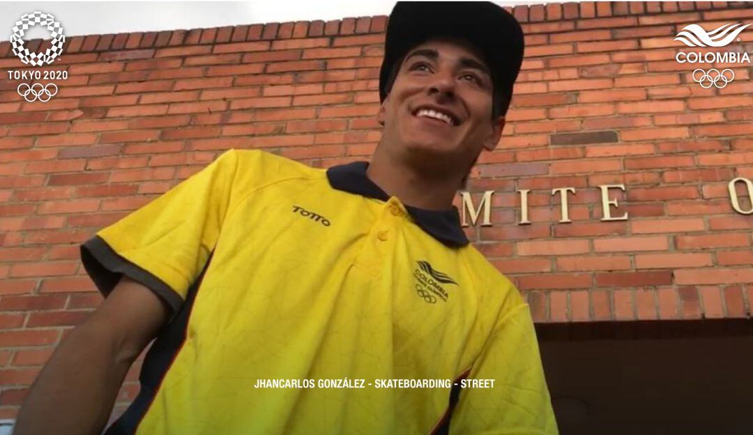 El colombiano Jhancarlos González clasifica a los JJ.OO. en Skateboarding