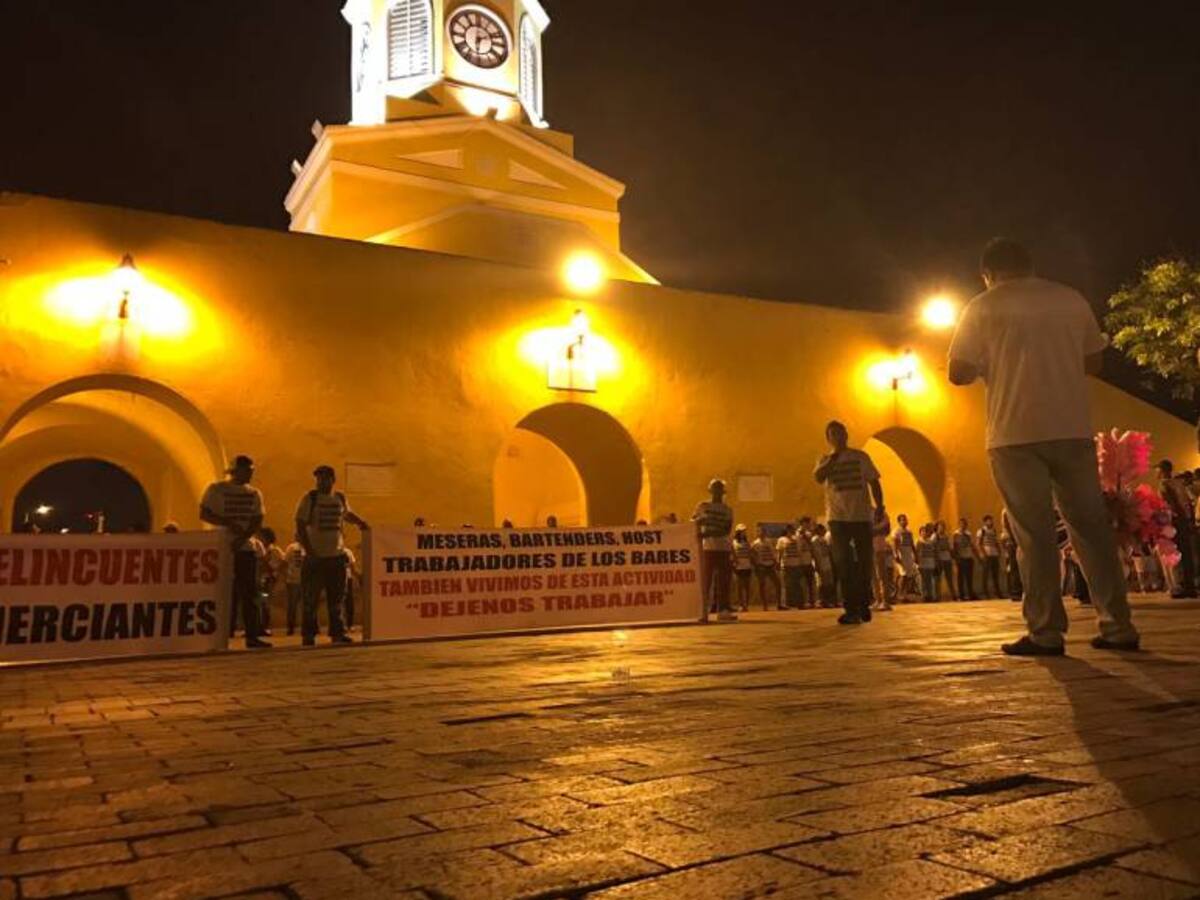 Comerciantes del Centro Histórico de Cartagena aseguran que ventas han disminuido 80%