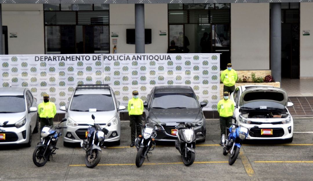 Vehículos recuperados