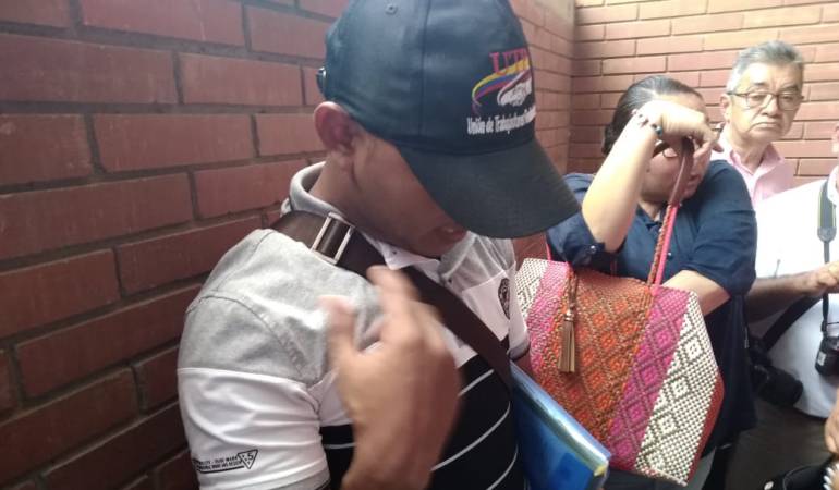 Sindicalista amenazado.