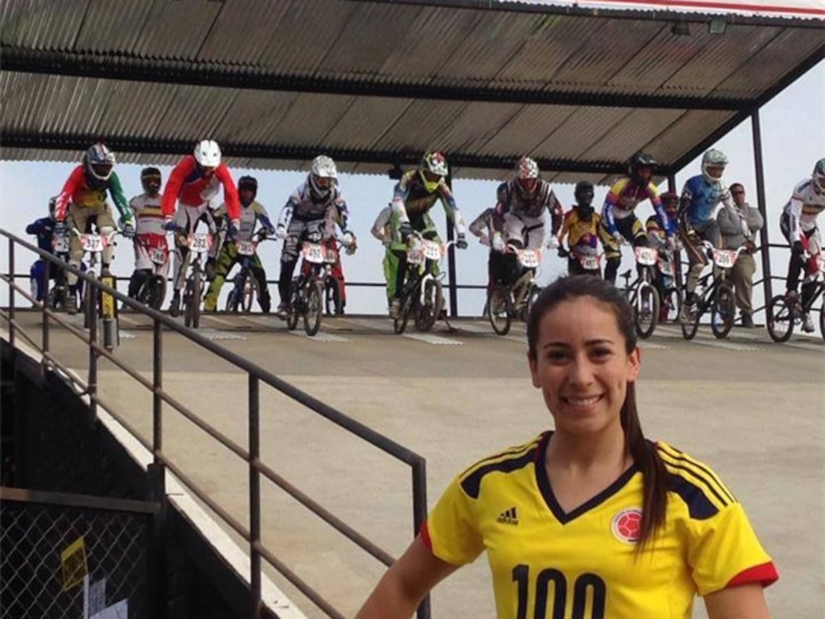 Mariana Pajón, campeona latinoamericana de BMX
