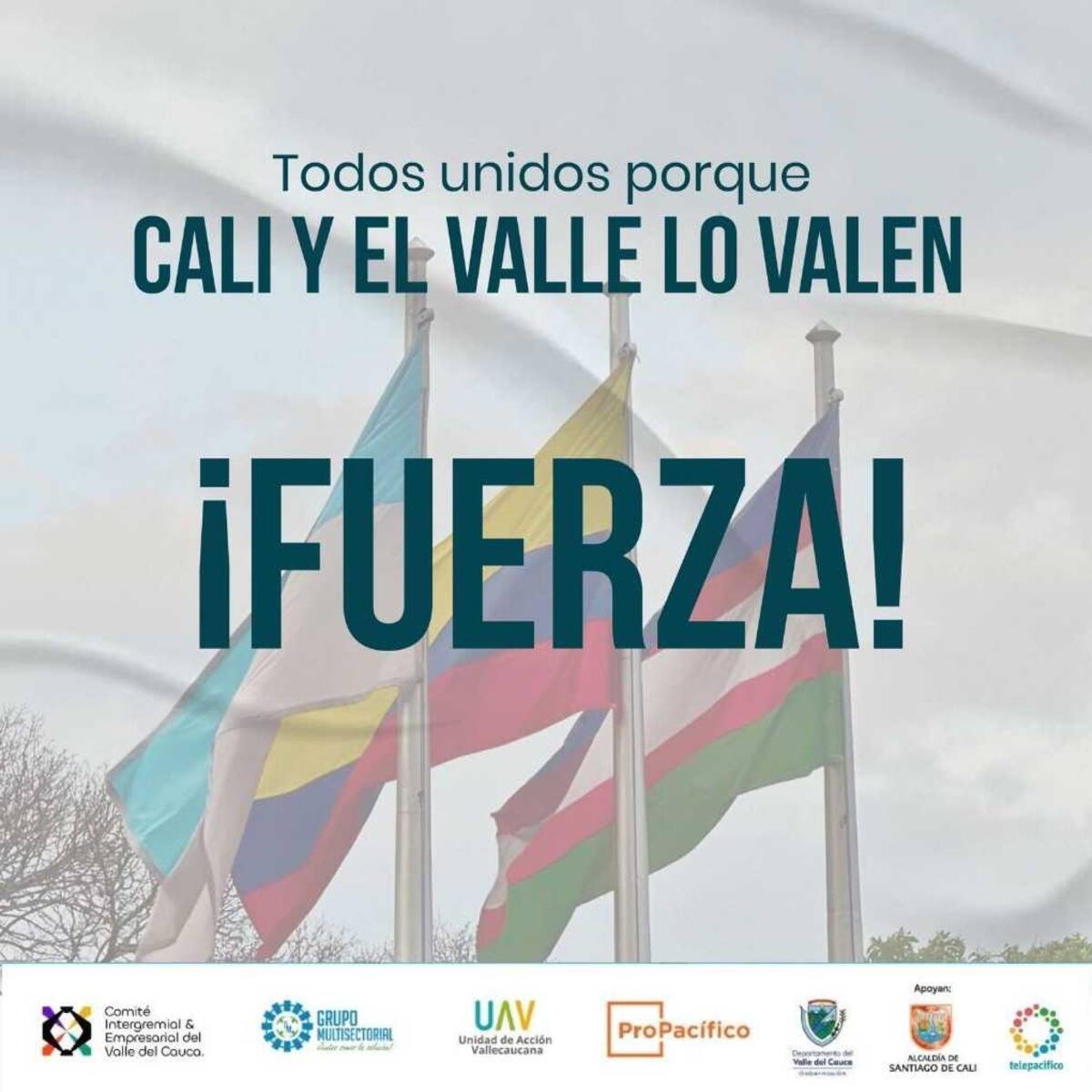 ¡CALI Y EL VALLE LO VALEN! Campaña para ayudar víctimas del atentado ocurrido frente a la base aérea