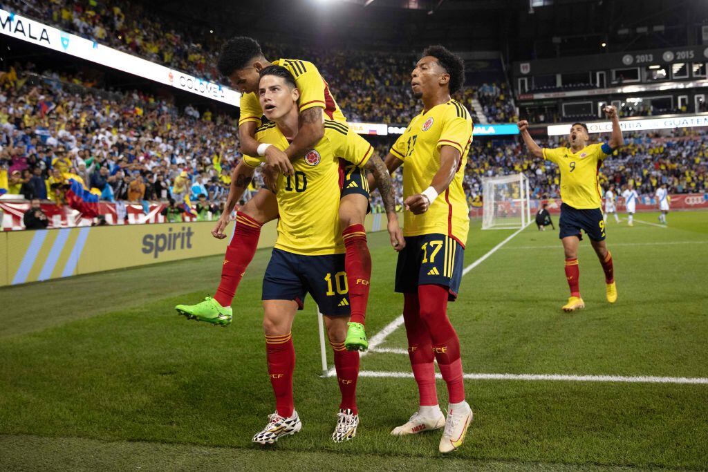 Selección Colombia (Photo by Andres Kudacki / AFP) (Photo by ANDRES KUDACKI/AFP via Getty Images)