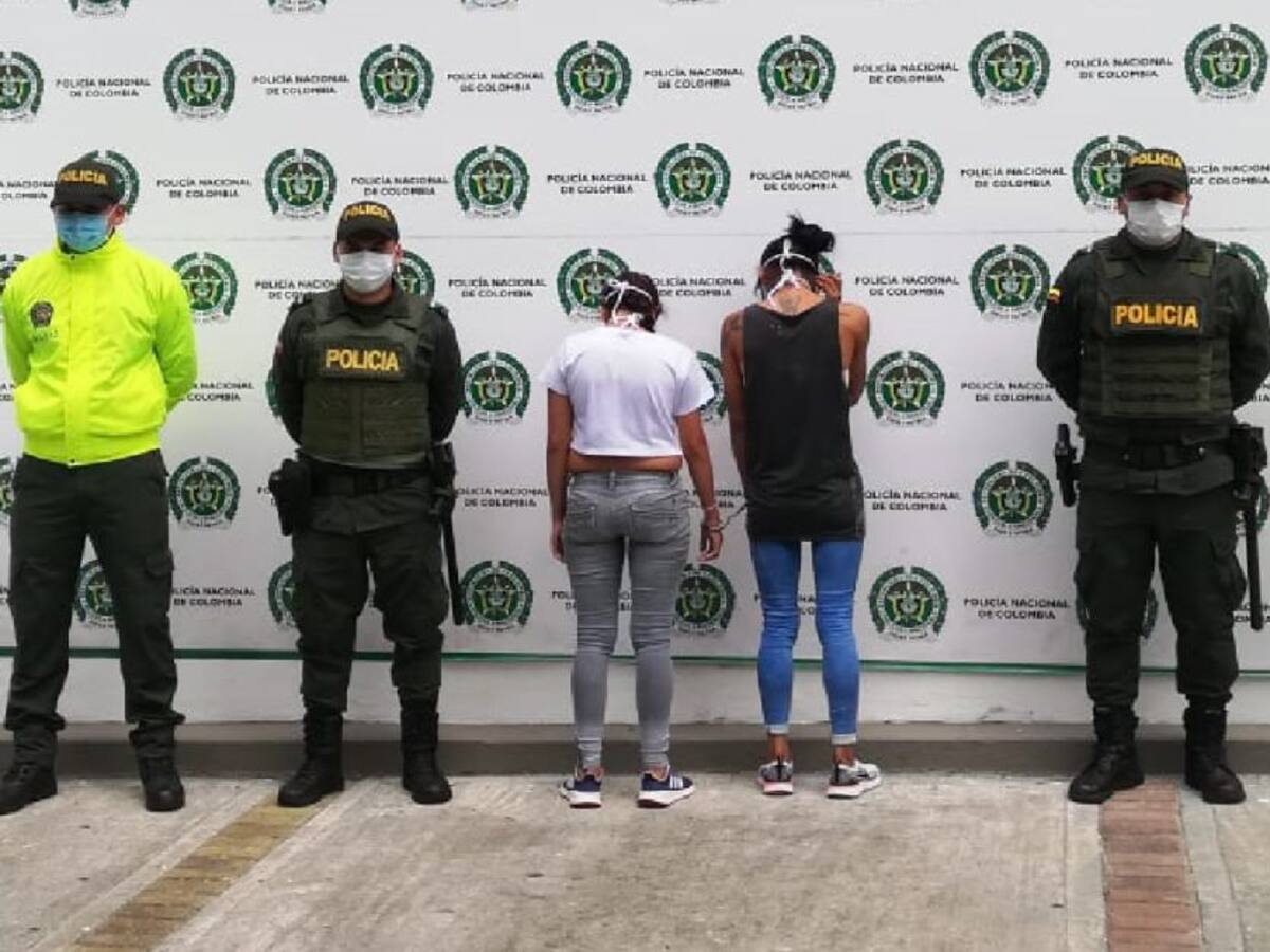 Capturan a reconocidas ‘cosquilleras’ de Ibagué