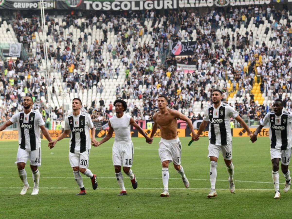 Cuadrado jugó y Cristiano marcó en la victoria de la Juve ante Frosinone