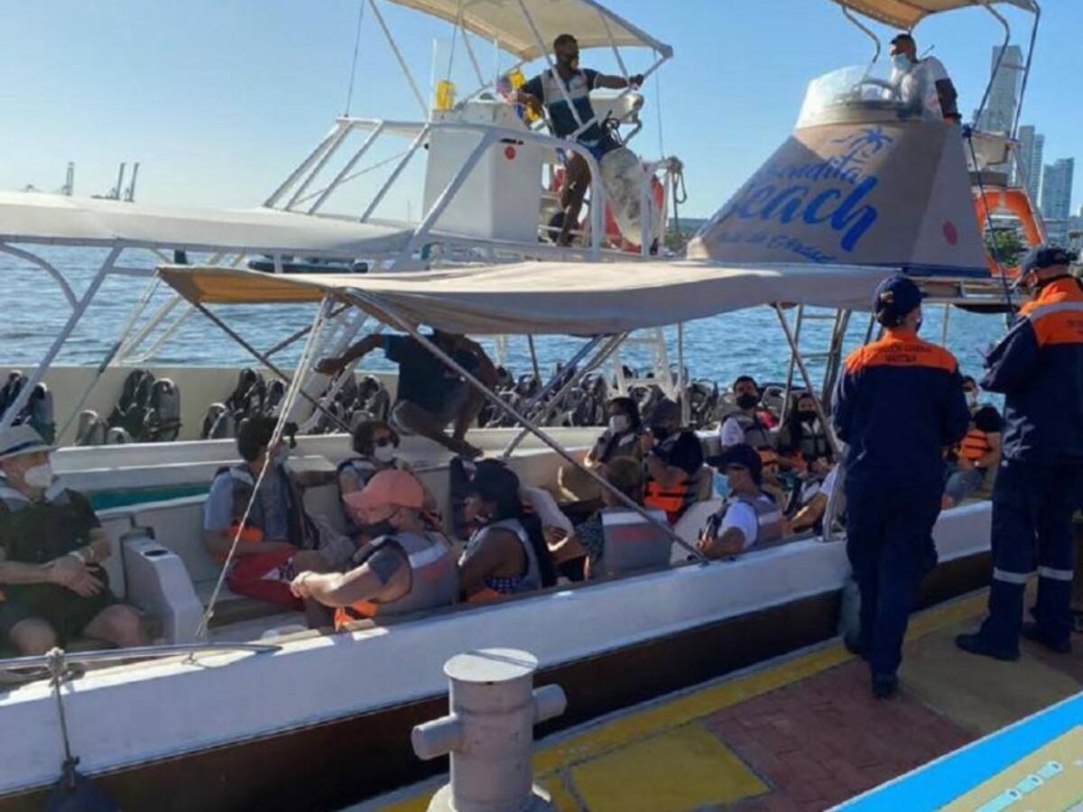 Navegación hacia islas de Cartagena está autorizada hasta las 5 p.m