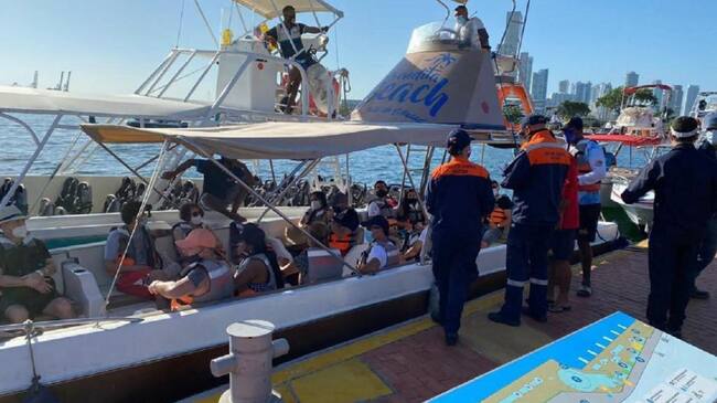La navegación nocturna en la bahía interna se podrá realizar hasta las 9:30 de la noche en las zonas habilitadas