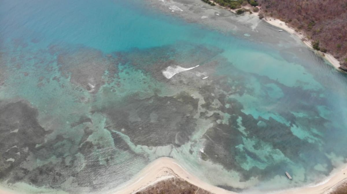 Para nativos en Playa Chengue, consideran a esta lugar como "El paraíso" por la tranquilidad de sus aguas.