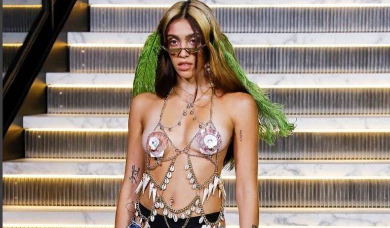 Hija de Madonna en la Semana de la Moda de Nueva York