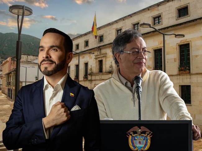 Abelardo de la Espriella y Gustavo Petro. Fotos: suministrada.