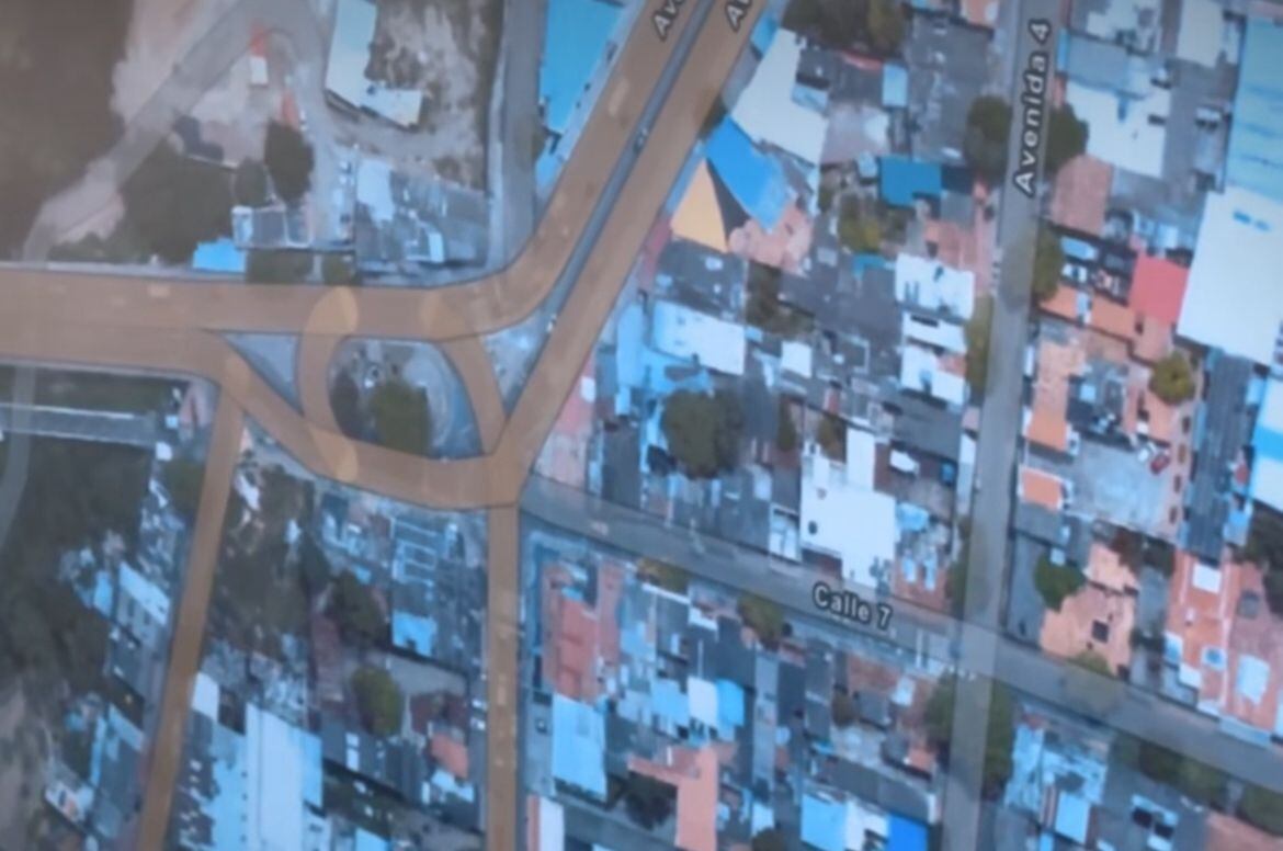 Propuesta vial Silla Coja en Cúcuta. / Foto: Video Instagram Jorge Acevedo.