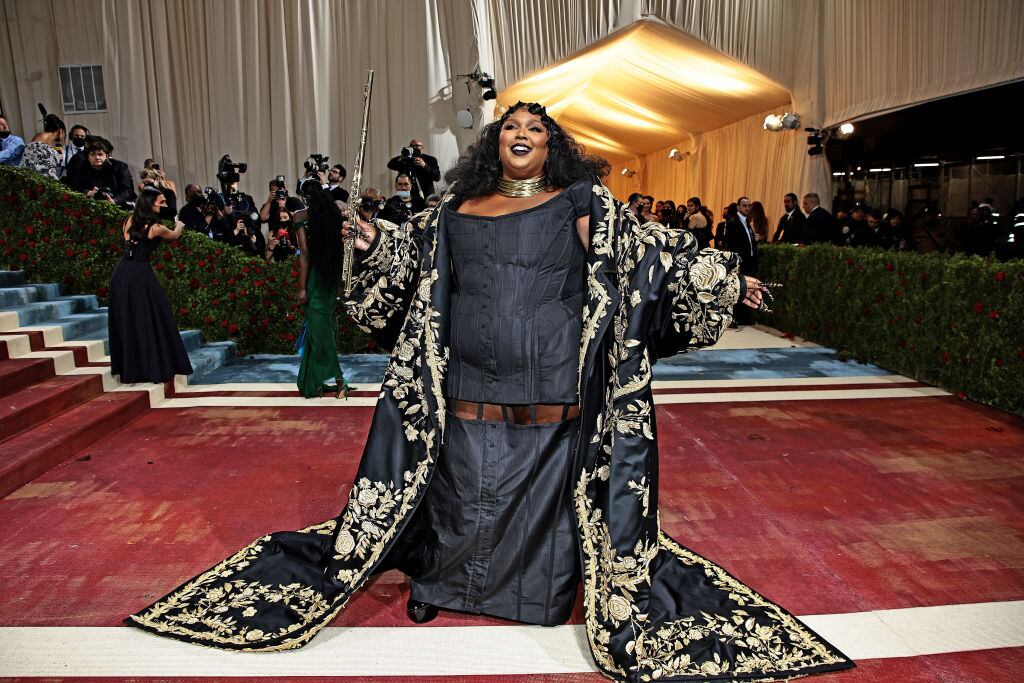 Lizzo en The 2022 Met Gala. (Photo by Dimitrios Kambouris/Getty Images for The Met Museum/Vogue)