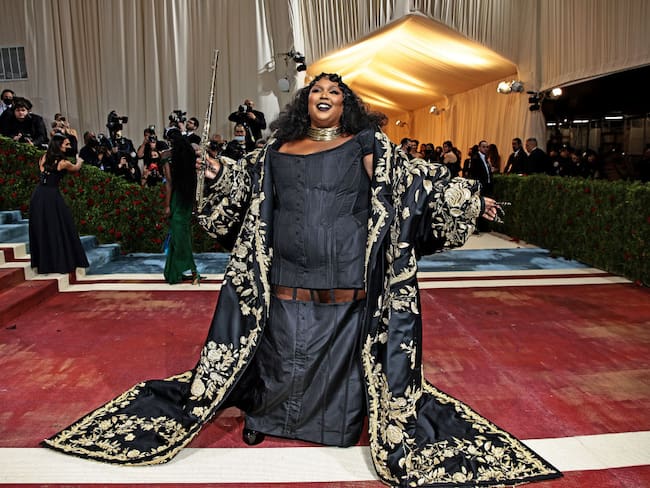 Lizzo en The 2022 Met Gala. (Photo by Dimitrios Kambouris/Getty Images for The Met Museum/Vogue)