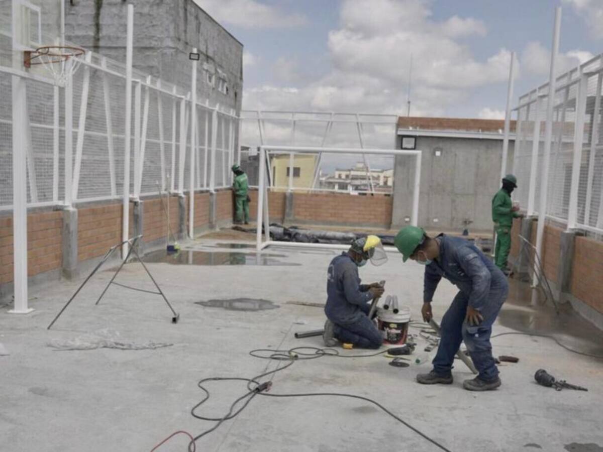 Pese a los retrasos, la Escuela La Palabra está a punto de ser entregada