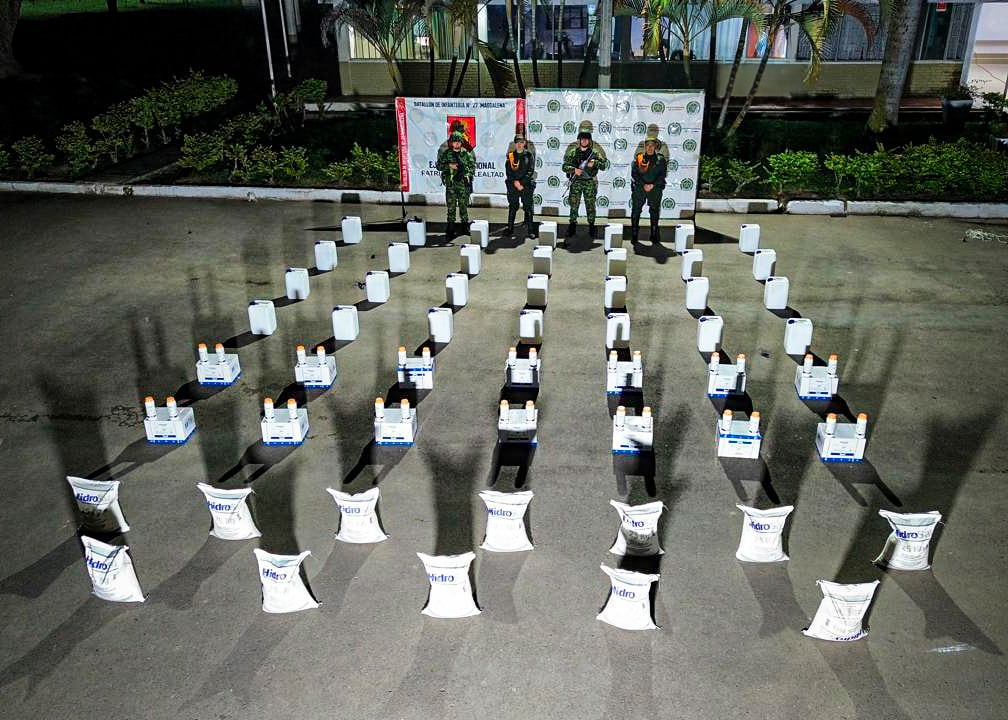 Una afectación económica cercana a los 75 millones de pesos . Foto Novena Brigada.