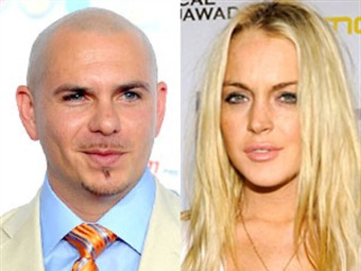 Pitbull declara sentirse 'sorprendido' ante demanda de Lindsay Lohan