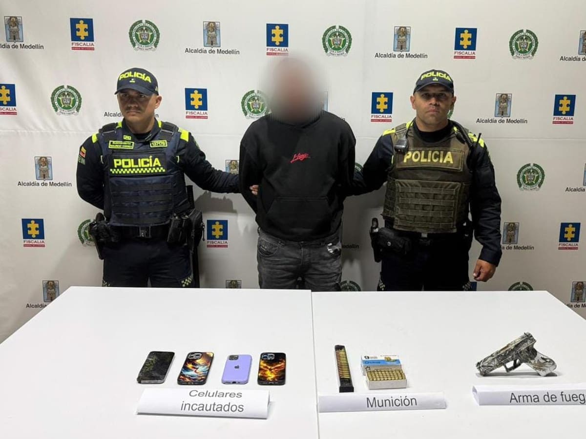 Capturan en La Estrella a presunto cabecilla de “Los Tiguerones”, grupo criminal ecuatoriano