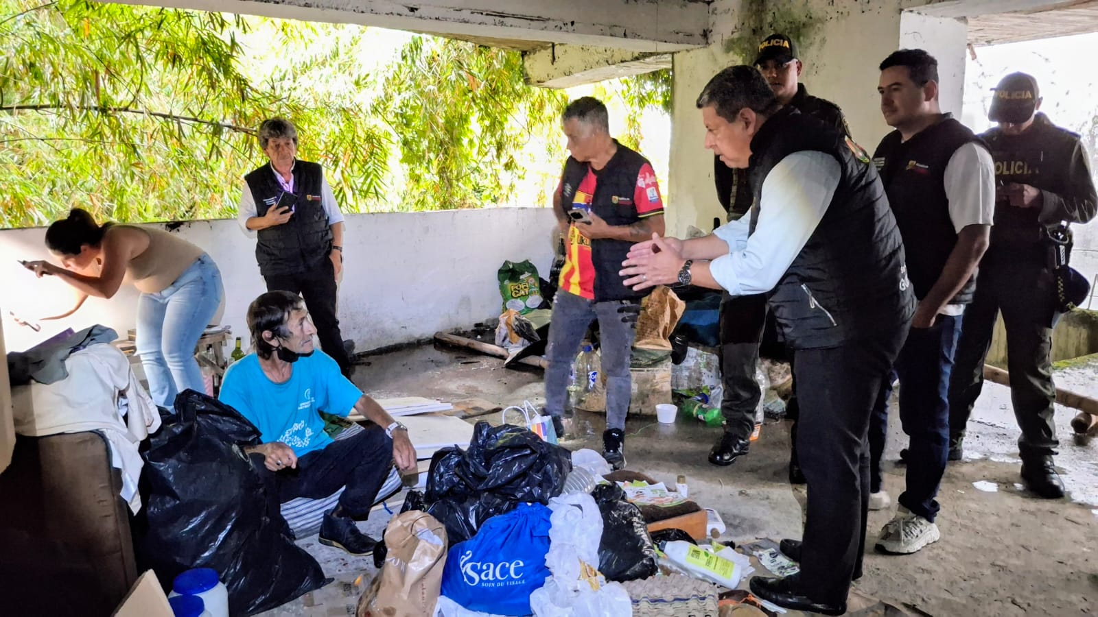 Construcciones abandonadas (foto: Alcaldía de Pereira)