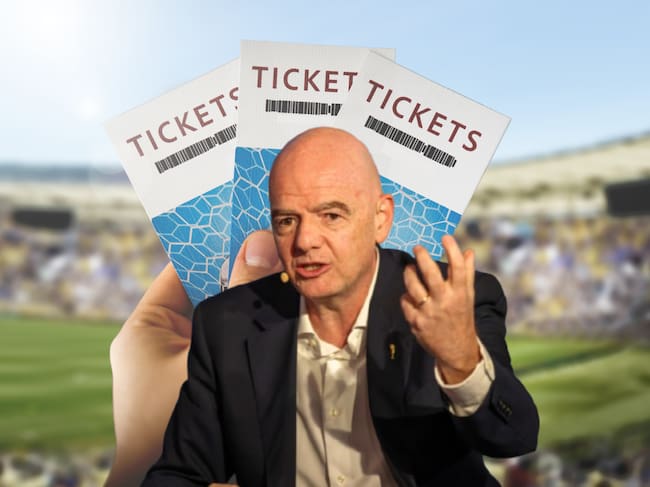 Imagen de referencia. Boletas Futbol - Gianni Infantino: Getty Images.