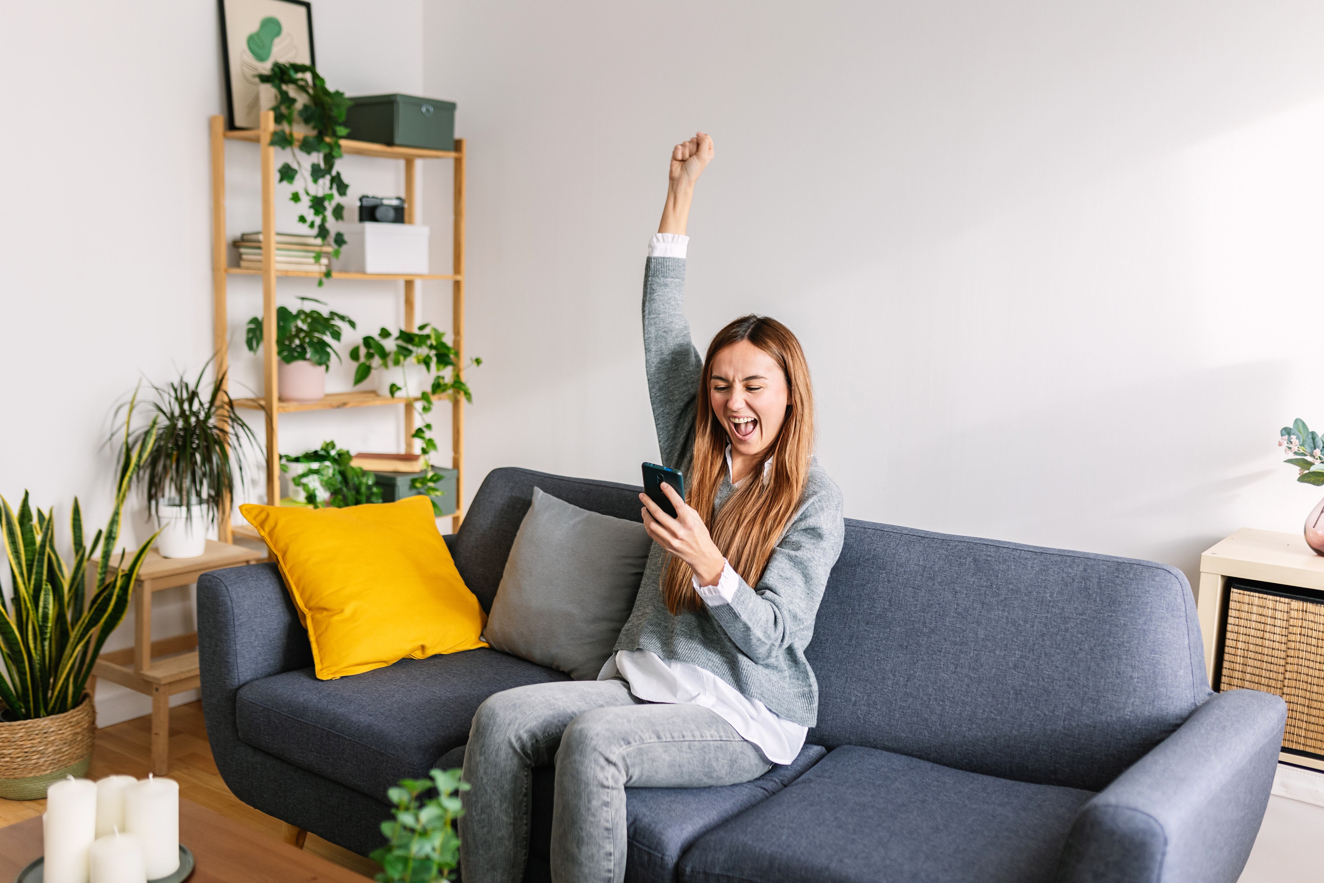 Imagen de referencia de mujer que ganó lotería/Getty Images