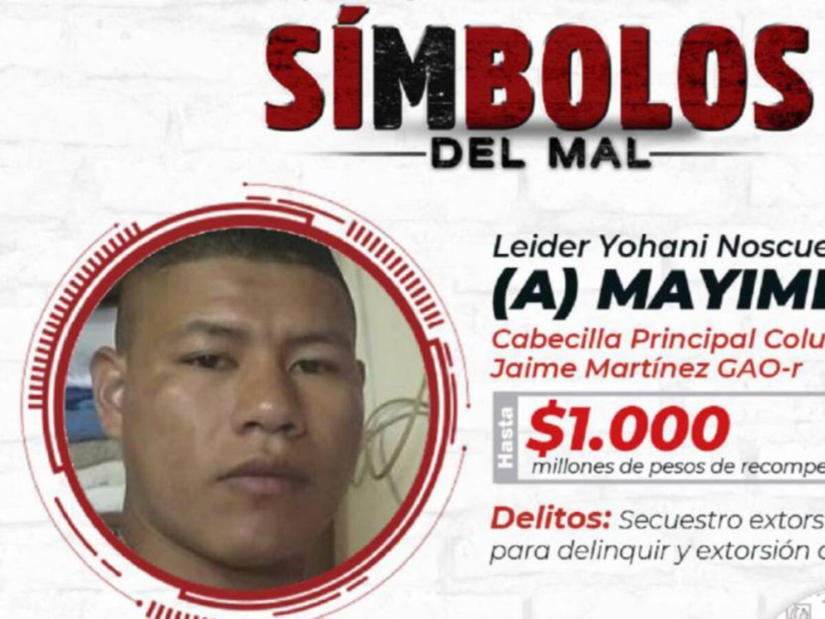'Mayimbú' estaría relacionado con secuestro del alcalde de El Charco