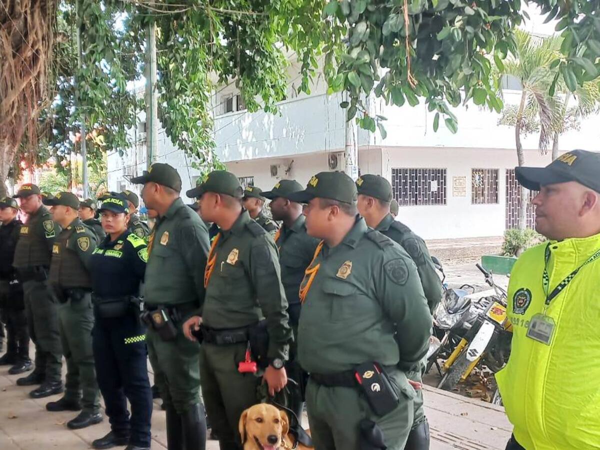 Policía en Bolívar garantizará la seguridad durante la celebración de la virgen del Carmen