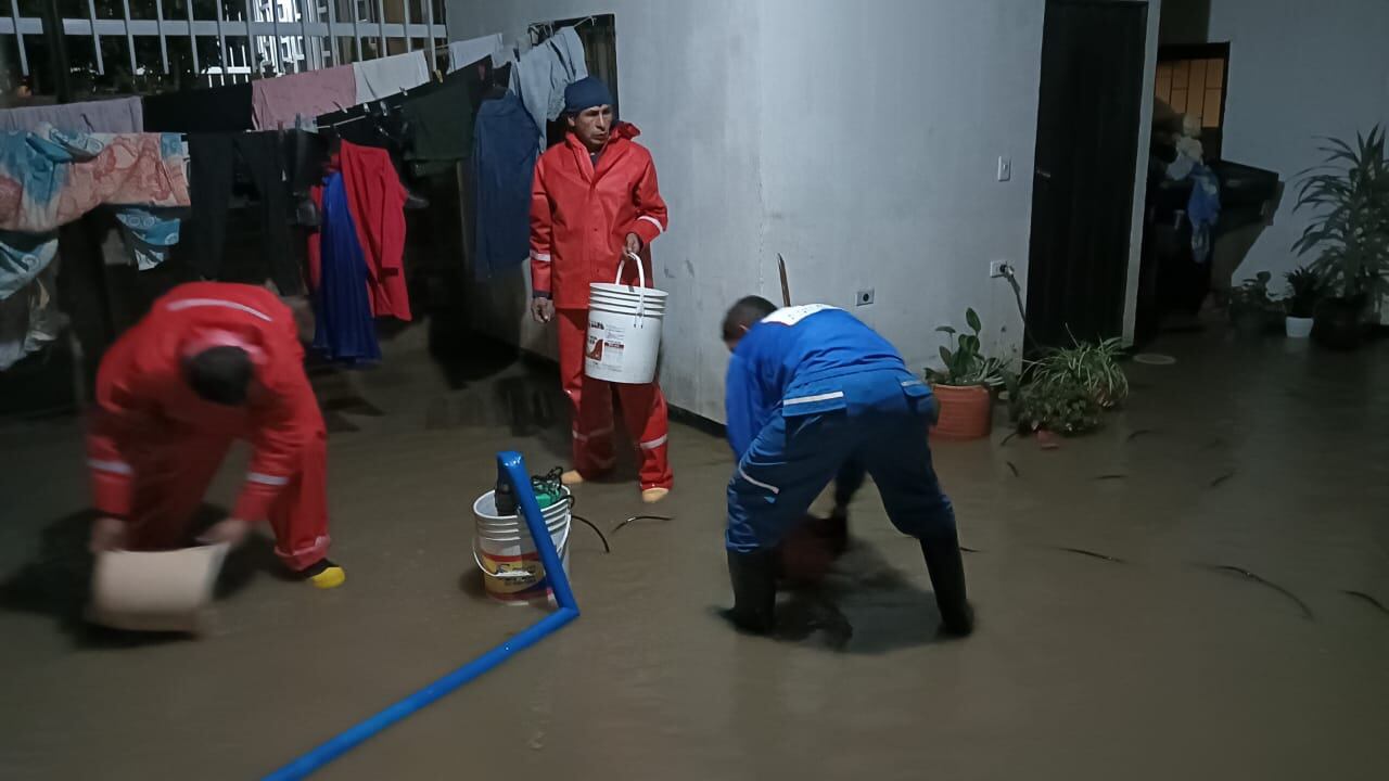 Fuertes lluvias generan graves inundaciones en Sogamoso: viviendas afectadas y vías bloqueadas