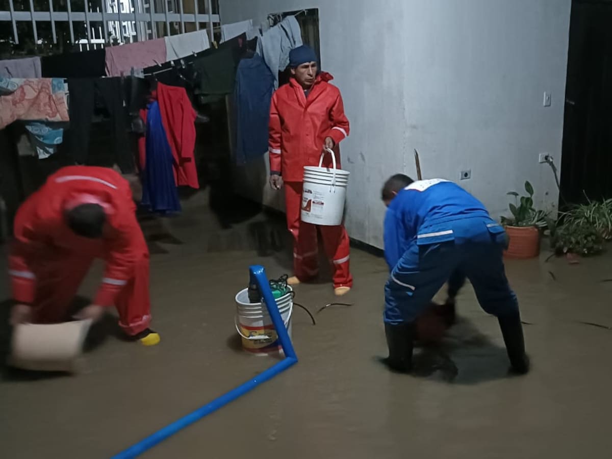 Inundaciones en Sogamoso: viviendas y vías afectadas por lluvias