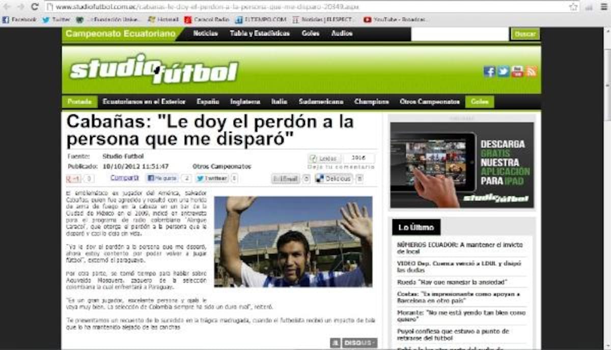 Medios de comunicación de México, España, Ecuador reseñaron la entrevista que El Alargue le hizo al paraguayo.