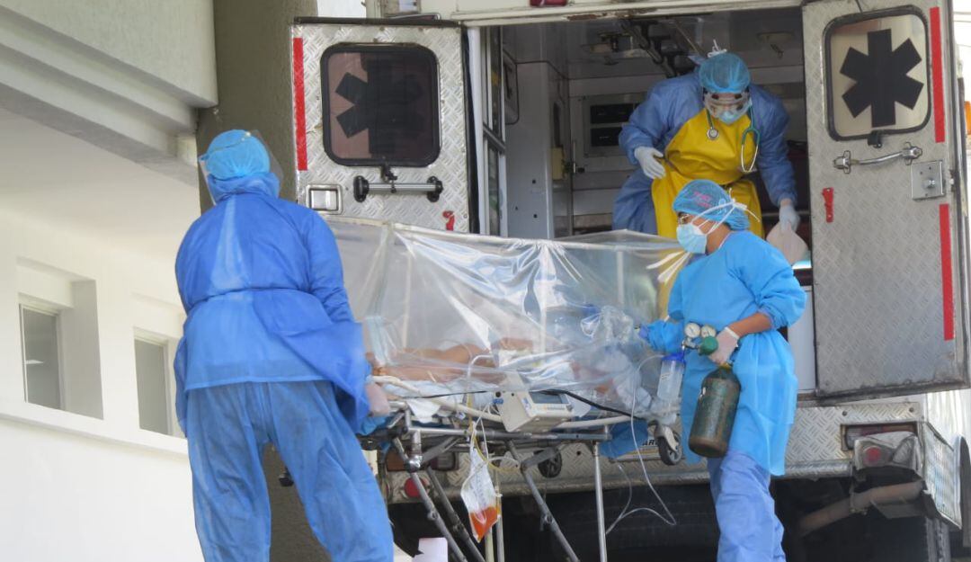 Así ingresan la mayoría de pacientes graves al hospital San Juan de Dios de Armenia