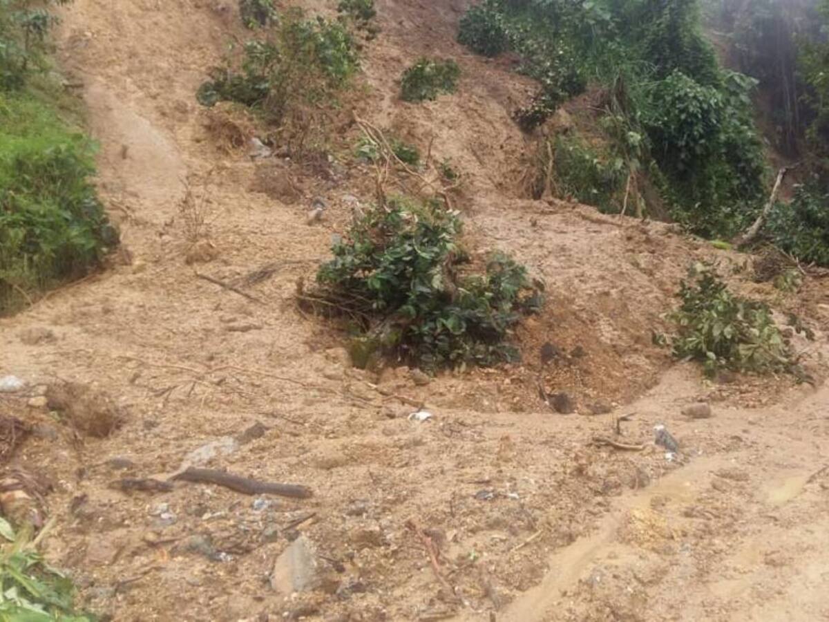 En Salamina, Caldas, piden la reparación de la vía a La Merced