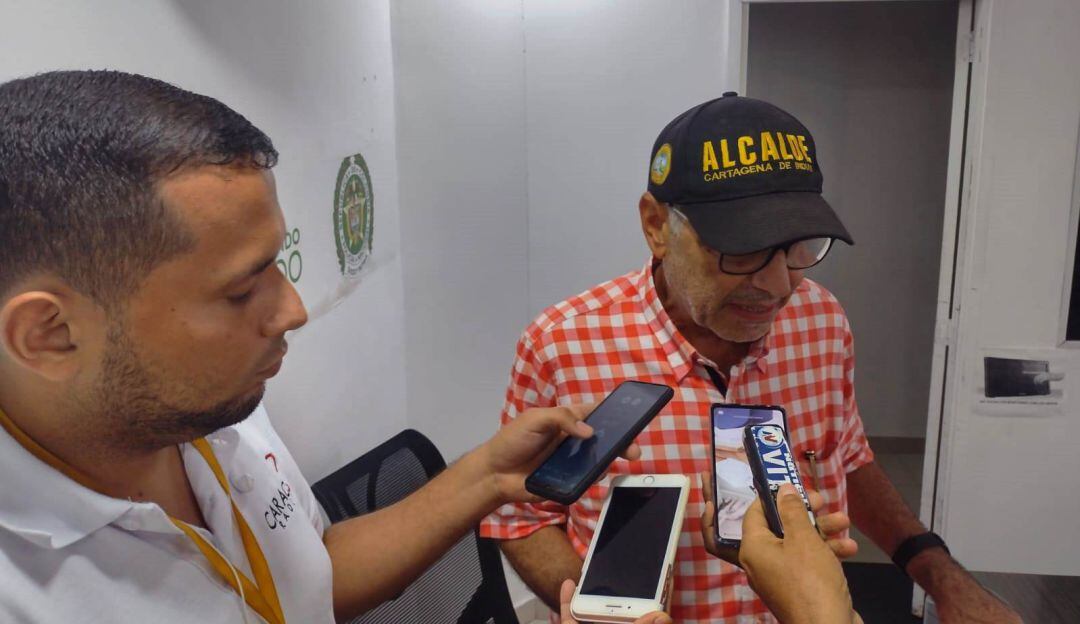 El alcalde de Cartagena señaló que el caso de la concejal del Partido Liberal fue una "pelea de malandrines" por la contratación de la localidad 2