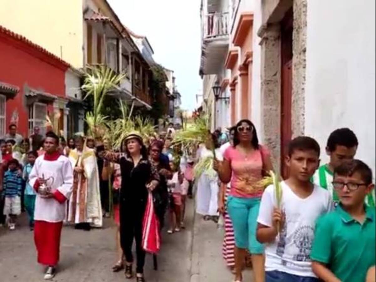 Este Domingo de Ramos en Cartagena “No cortes una rama siembra un árbol”