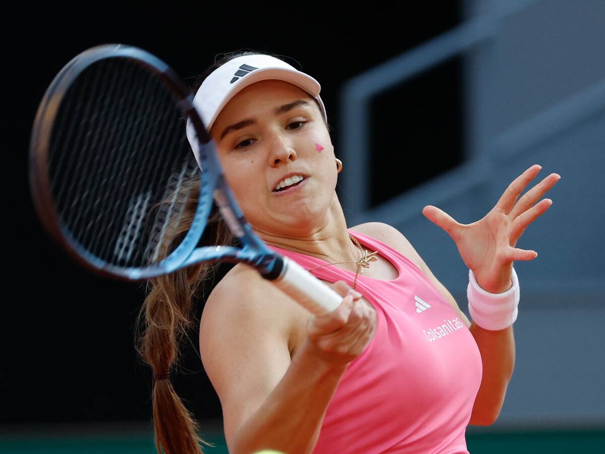 Camila Osorio ganó el duelo de colombianas a Emiliana Arango en el inicio del WTA de Madrid
