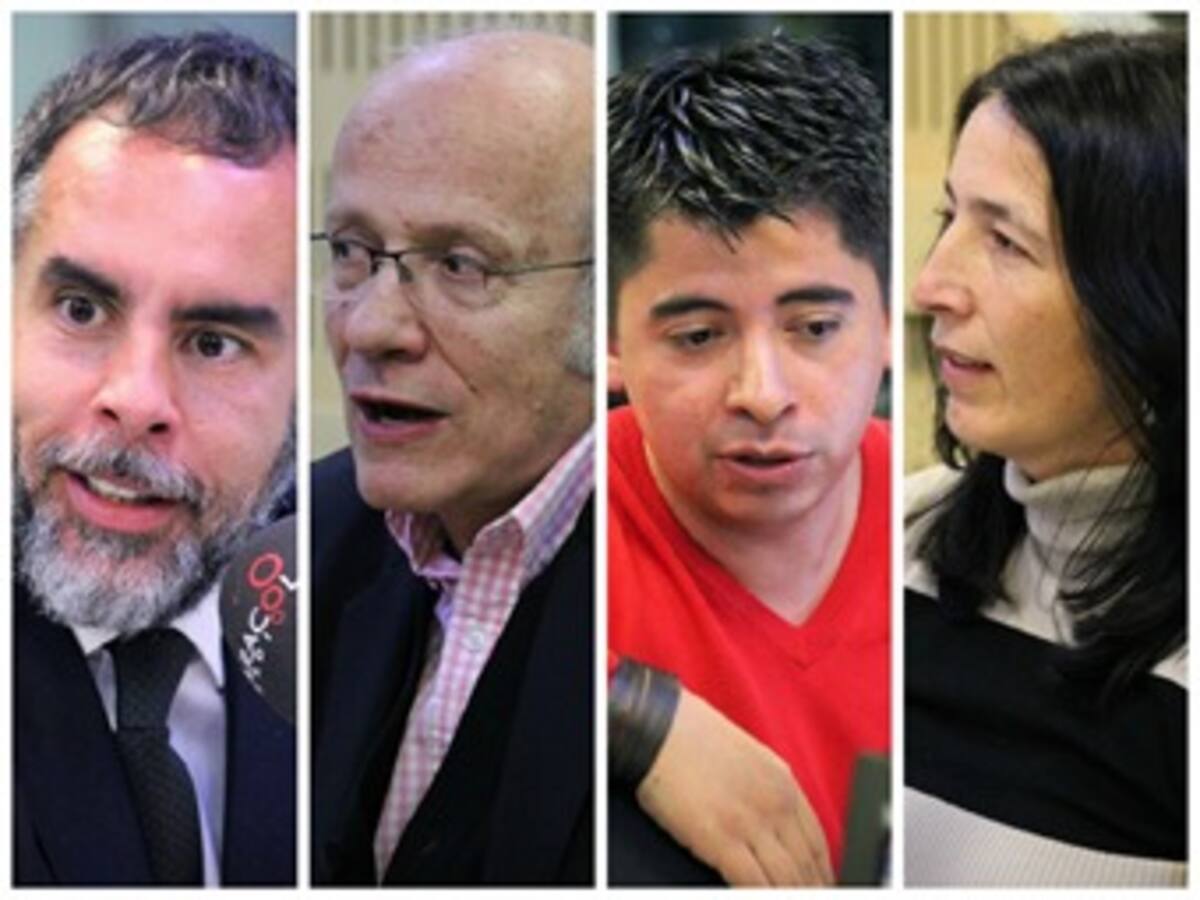Panelistas en Hora 20 del 9 de junio