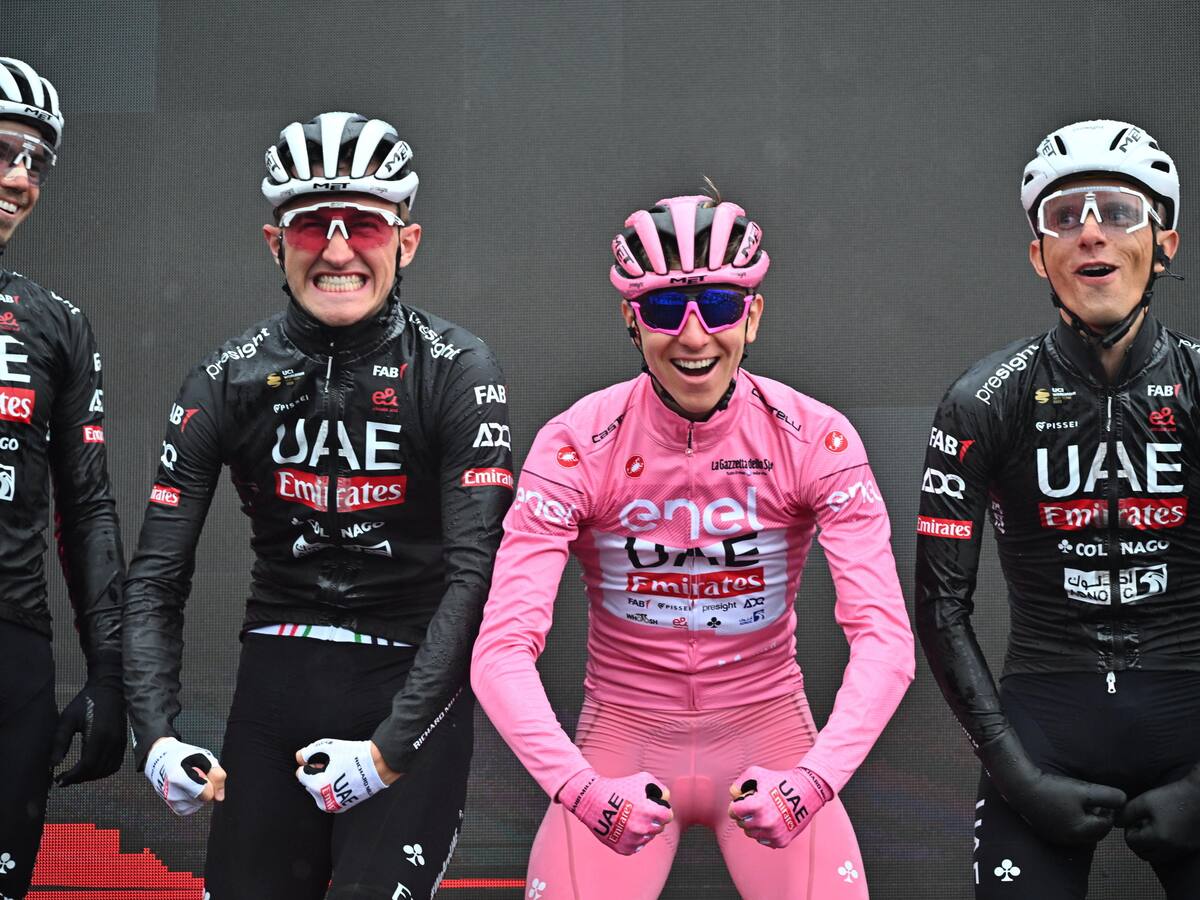 Tadej Pogacar conquista virtualmente el Giro de Italia: Daniel Felipe Martínez, subcampeón