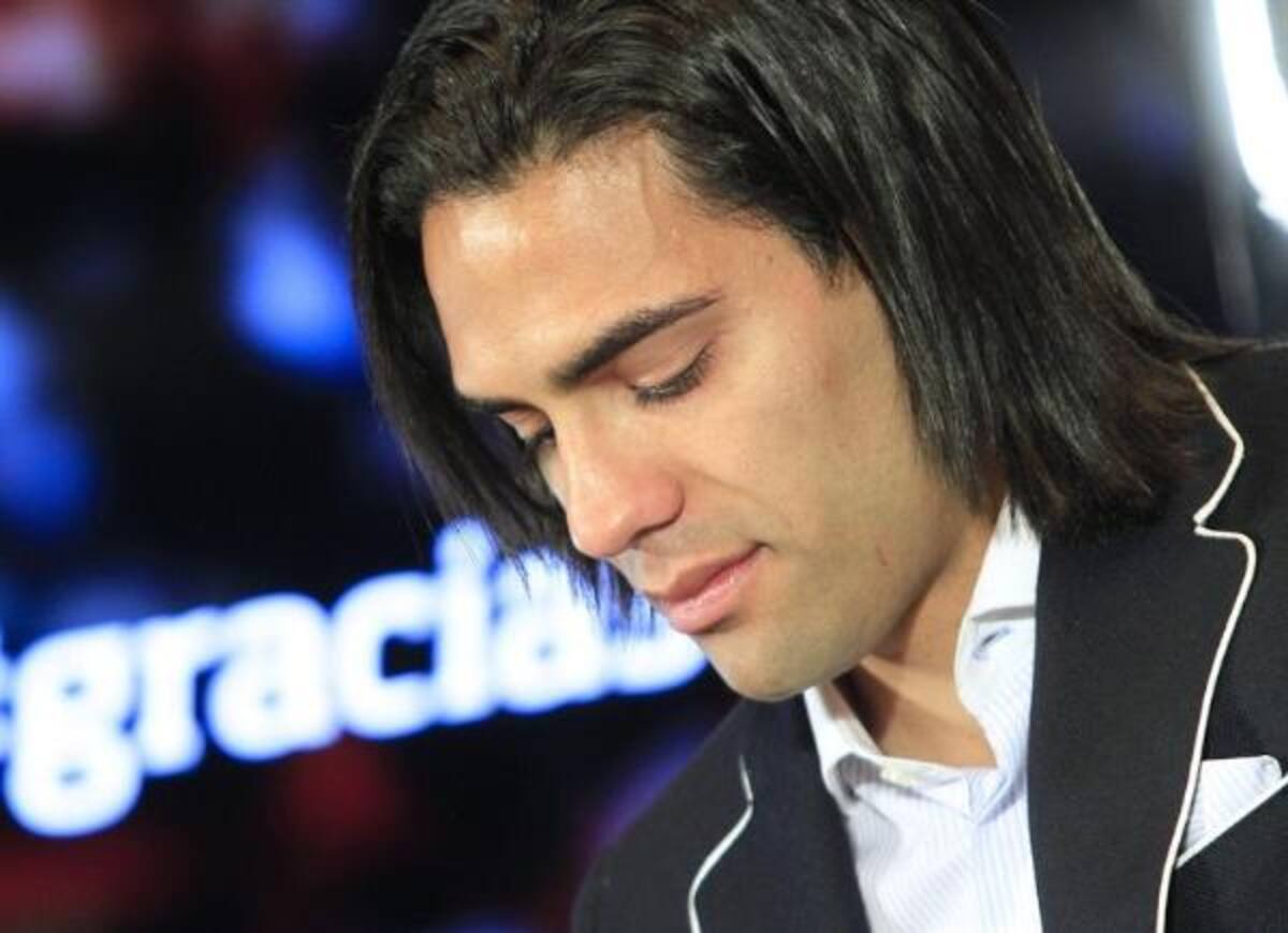 Falcao agradeció a la hinchada colchonera por su apoyo. Foto: EFE