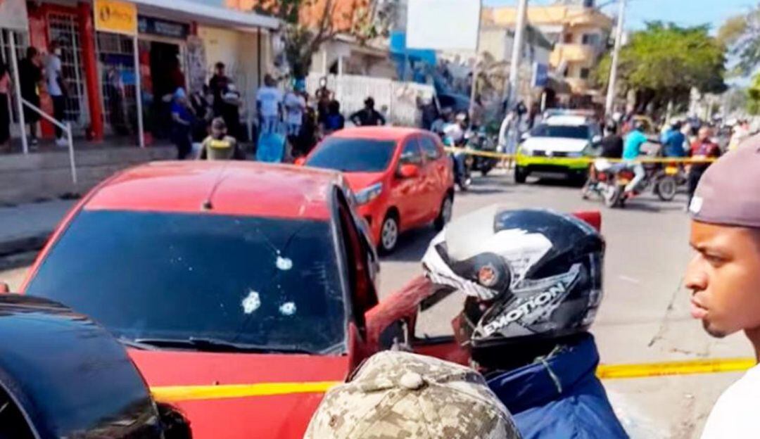 Esta persona recibió varios disparos, pero se recupera en un centro asistencial de Cartagena